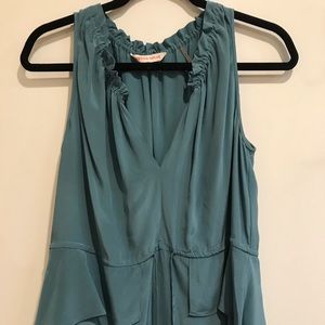Teal Rebecca Taylor blouse